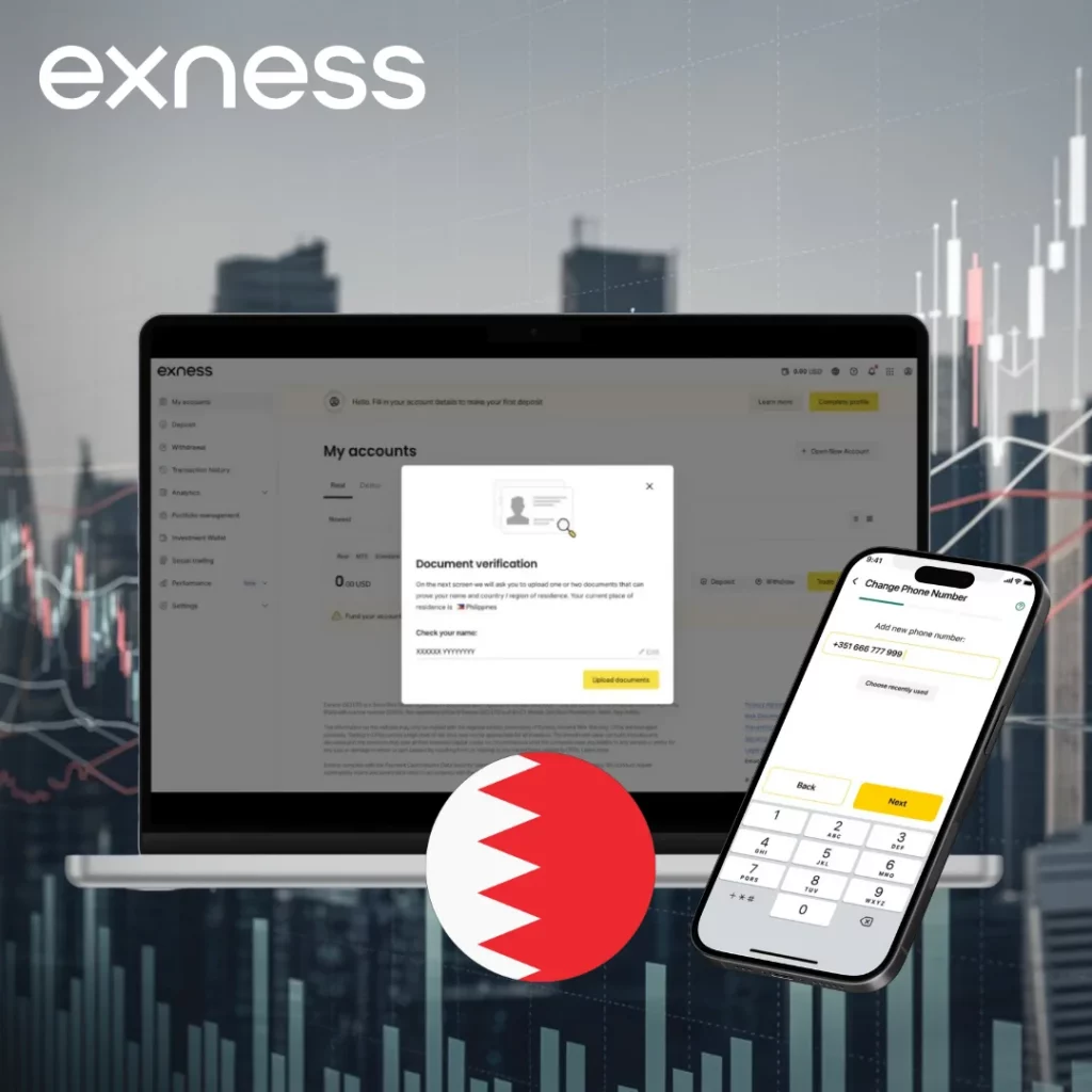 Exness Account Verification Process in Bahrain