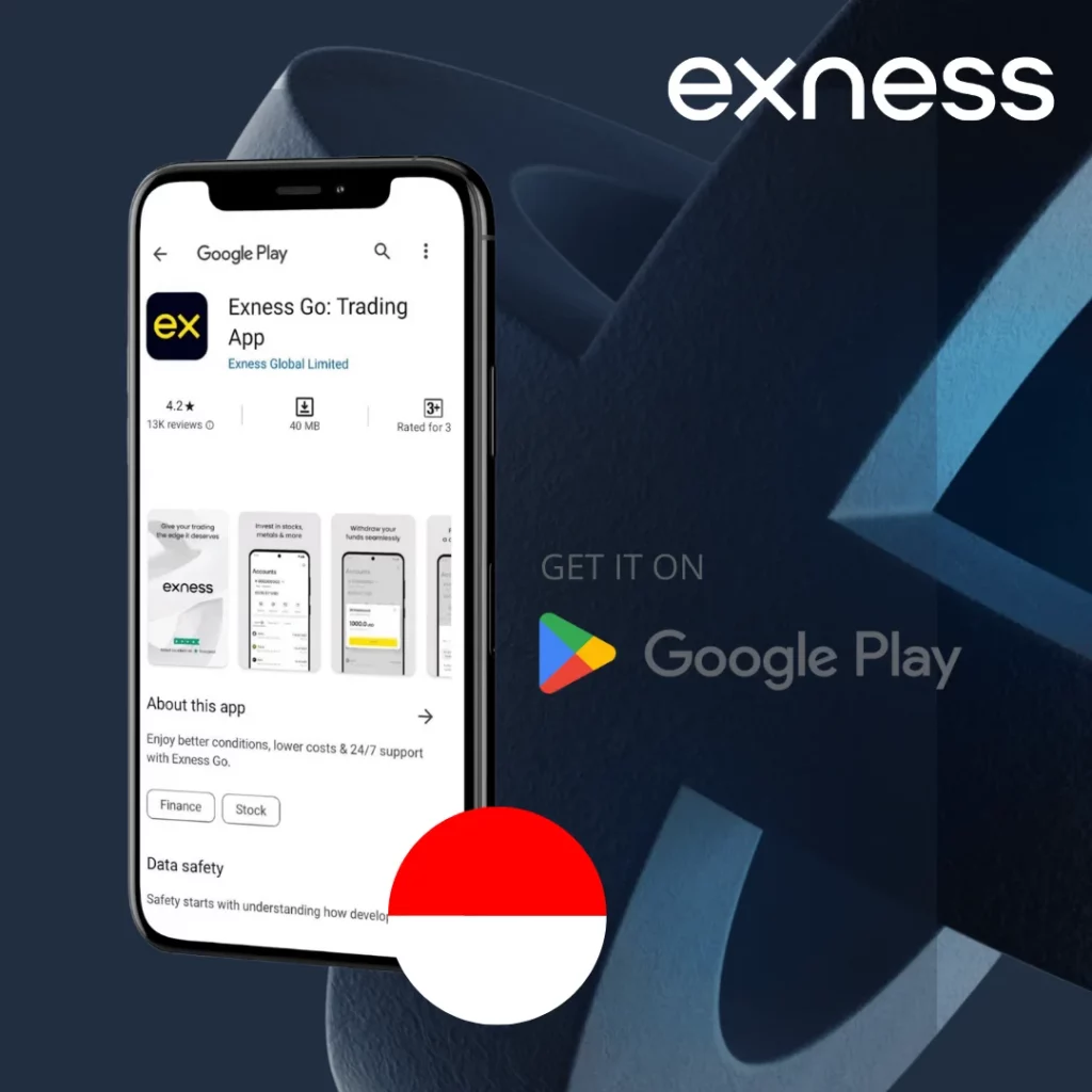 Exness on Android ID