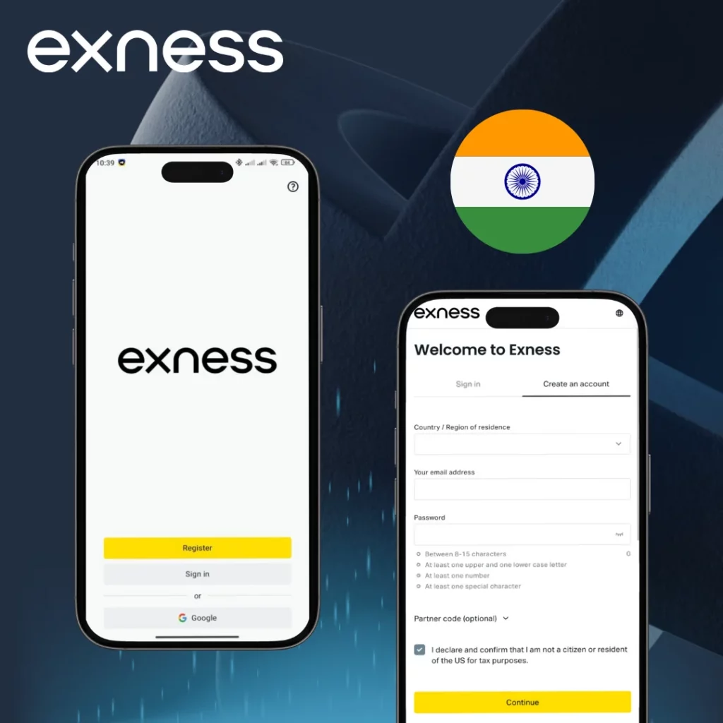 Steps to Register a Trading Account on the Exness App