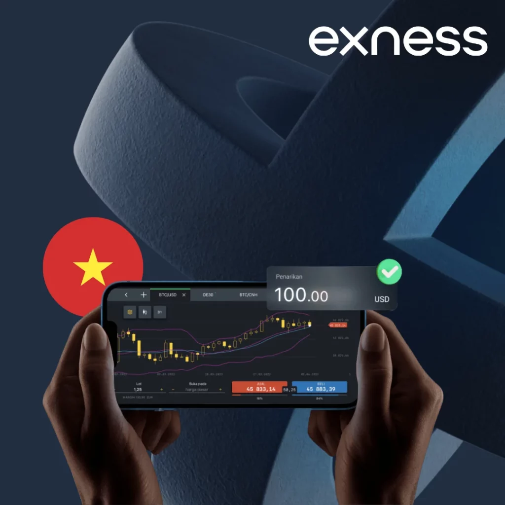 Exness deposit and withdrawal methods in Vietnam